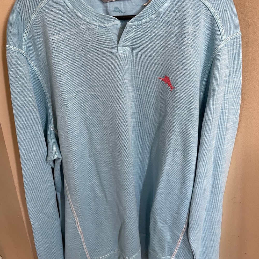 NWT Tommy Bahama Light Blue Sweater